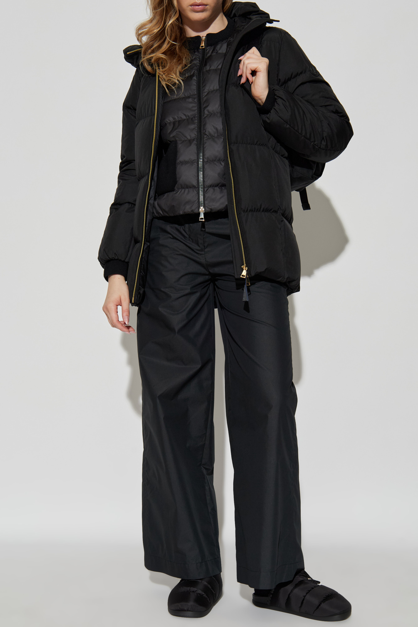 Moncler Cardigan with down front | Women's | Vitkac